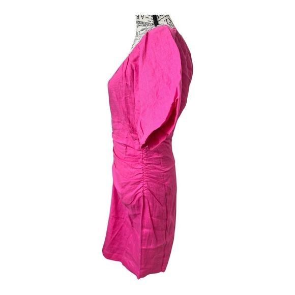 NWT- MINK PINK SAMARA MINI DRESS, size Medium Fuschia color - Picture 7 of 11